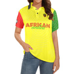 AFRICAN UNITED Print Polo Shirt