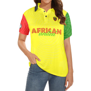 AFRICAN UNITED Print Polo Shirt