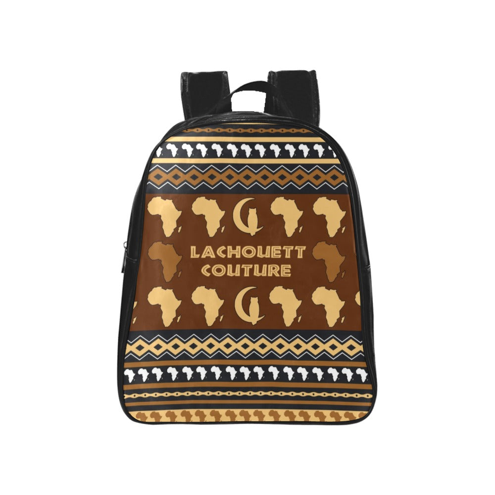 AFRIKAN ORNEMENT School Backpack (Medium)