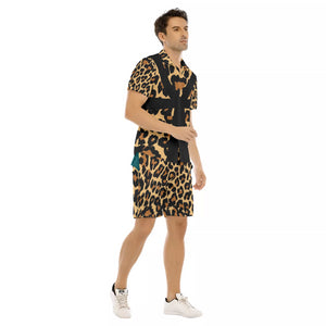 CHEETAH ANKH Men's Short Sleeve Shirt Sets