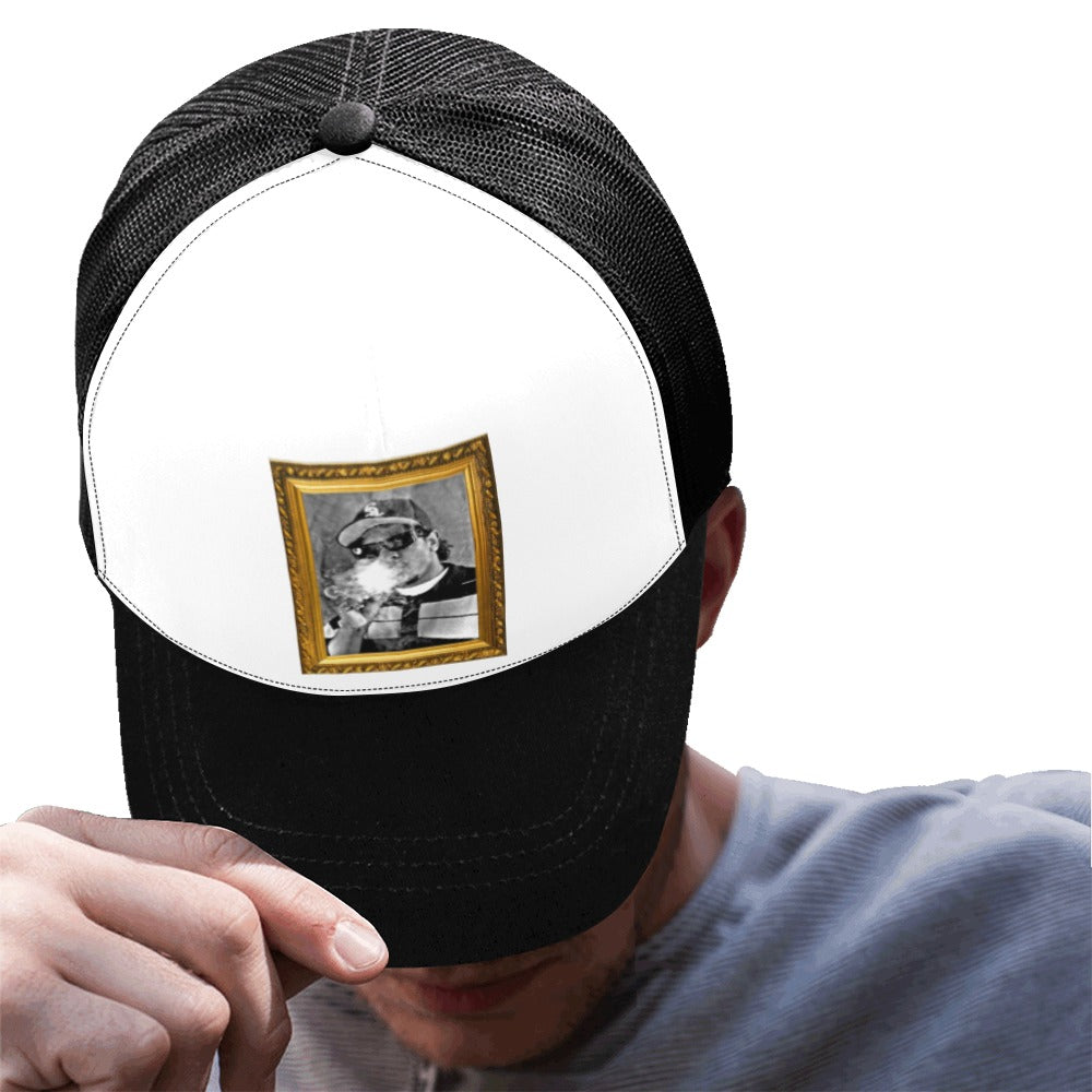 EAZY E SMOKE Trucker Cap E (Front Panel Customization)