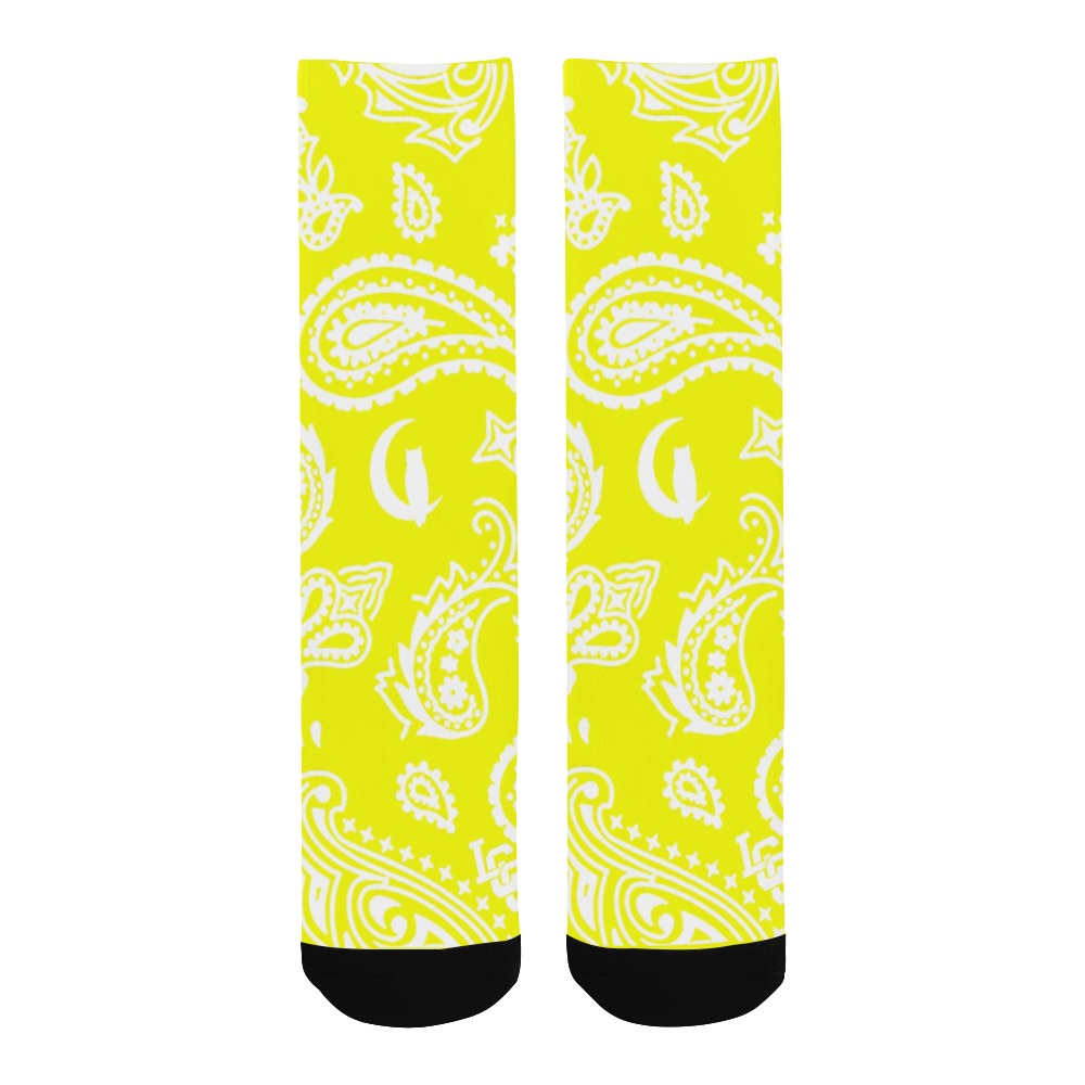 BANDANA PAISLEY Men's Custom Socks