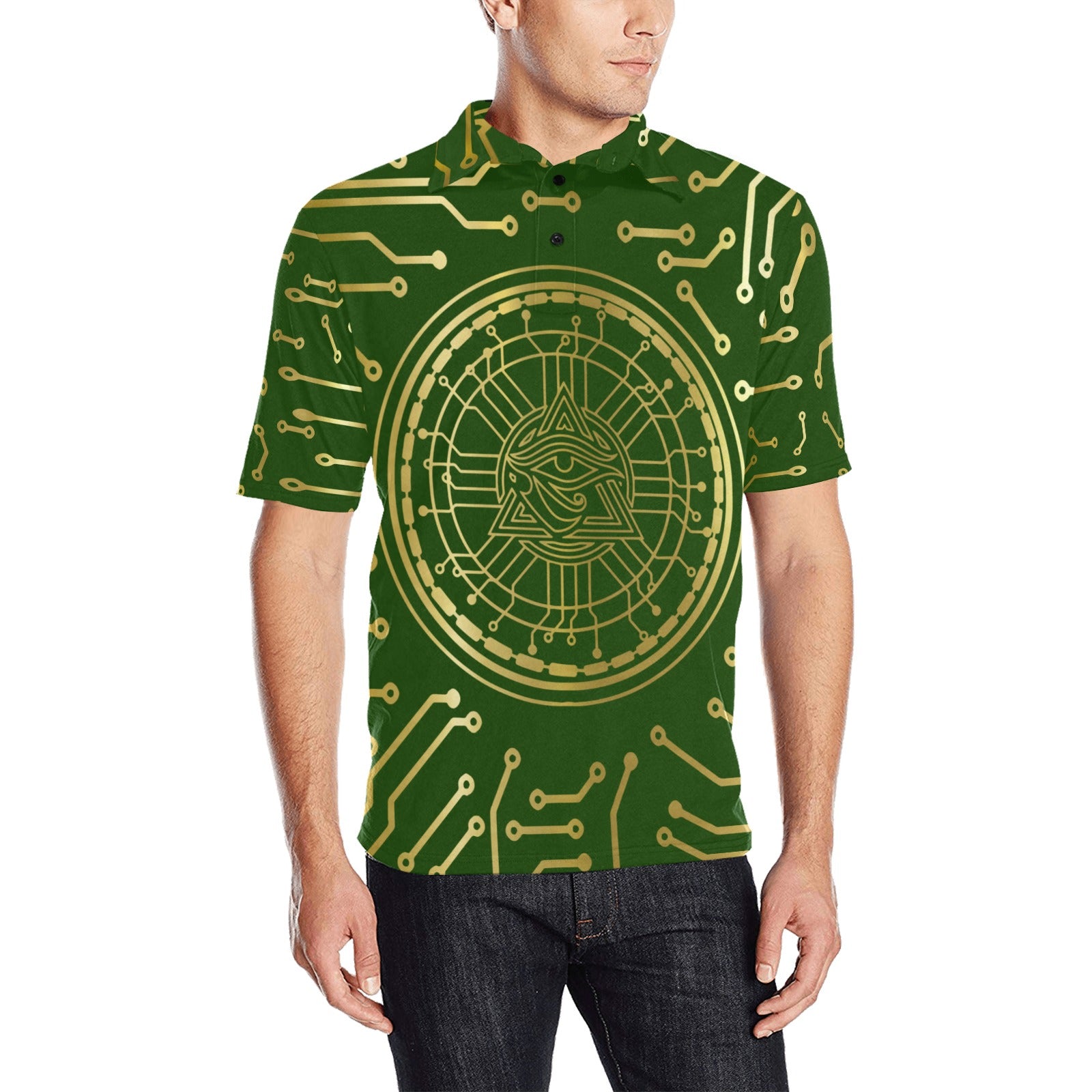 CRYPTO KMT Men's Polo Shirt