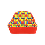 KENTE BLUE School Backpack (Medium)