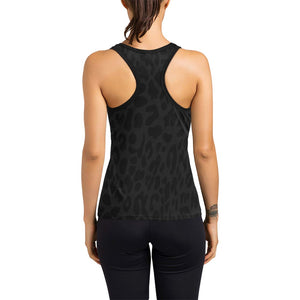 JAGUAR SKIN Women's Racerback Tank Top