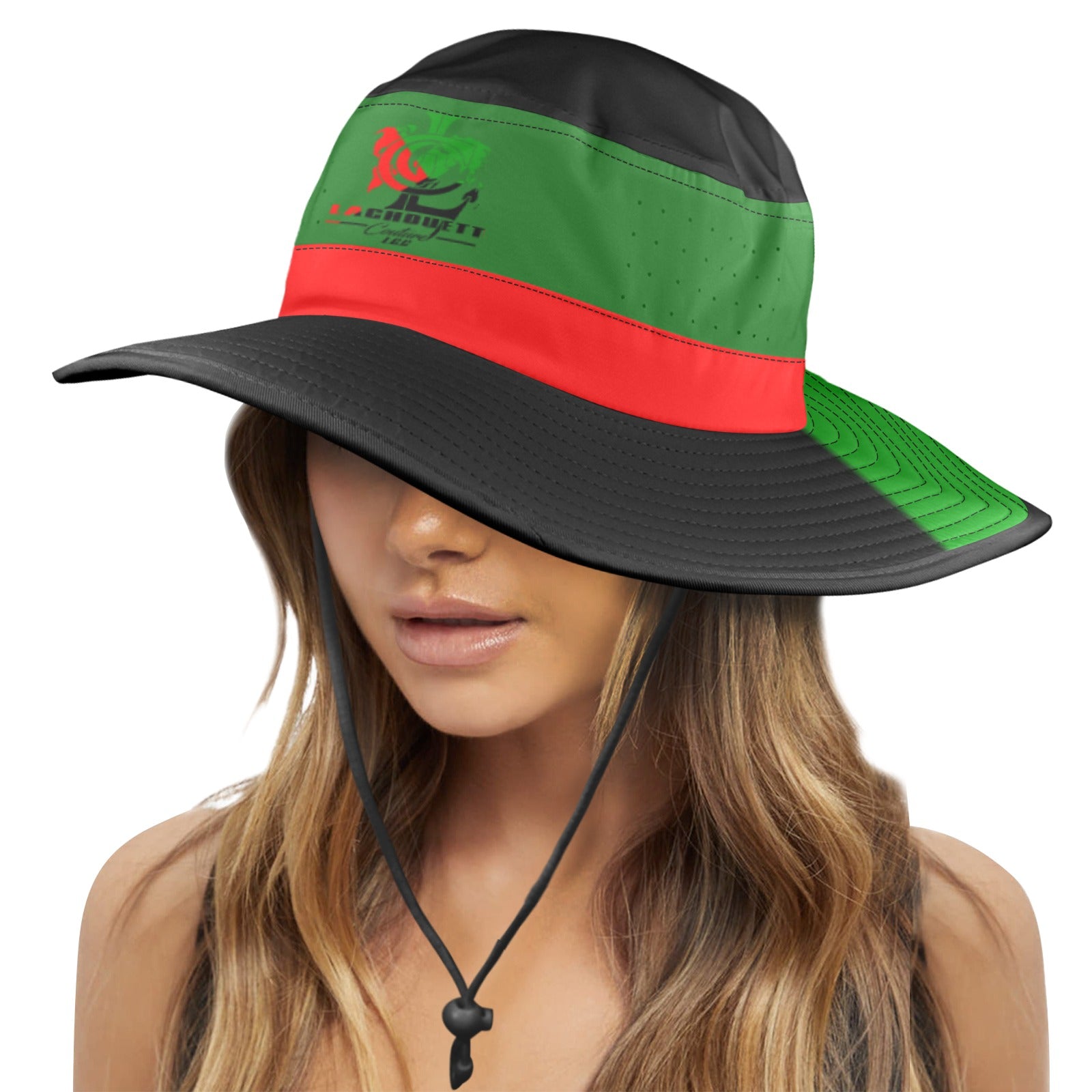 DIASPORA FR Wide Brim Bucket Hat