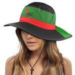 DIASPORA FR Wide Brim Bucket Hat