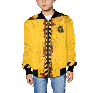 BEWARE Kids' All Over Print Bomber Jacket