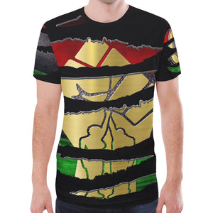 RBG ANKH RIPPED T-shirt for Men