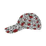 RED ROSES All Over Print Dad Cap C (7-Pieces Customization)