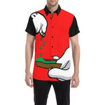 BURN THE OPPS BICOLORS All Over Print Short Sleeve Shirt