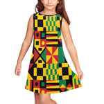 KENTE BUTAN Girls' Sleeveless Dress