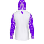 BANDANA GRAPE Unisex Pullover Hoodie With Mask