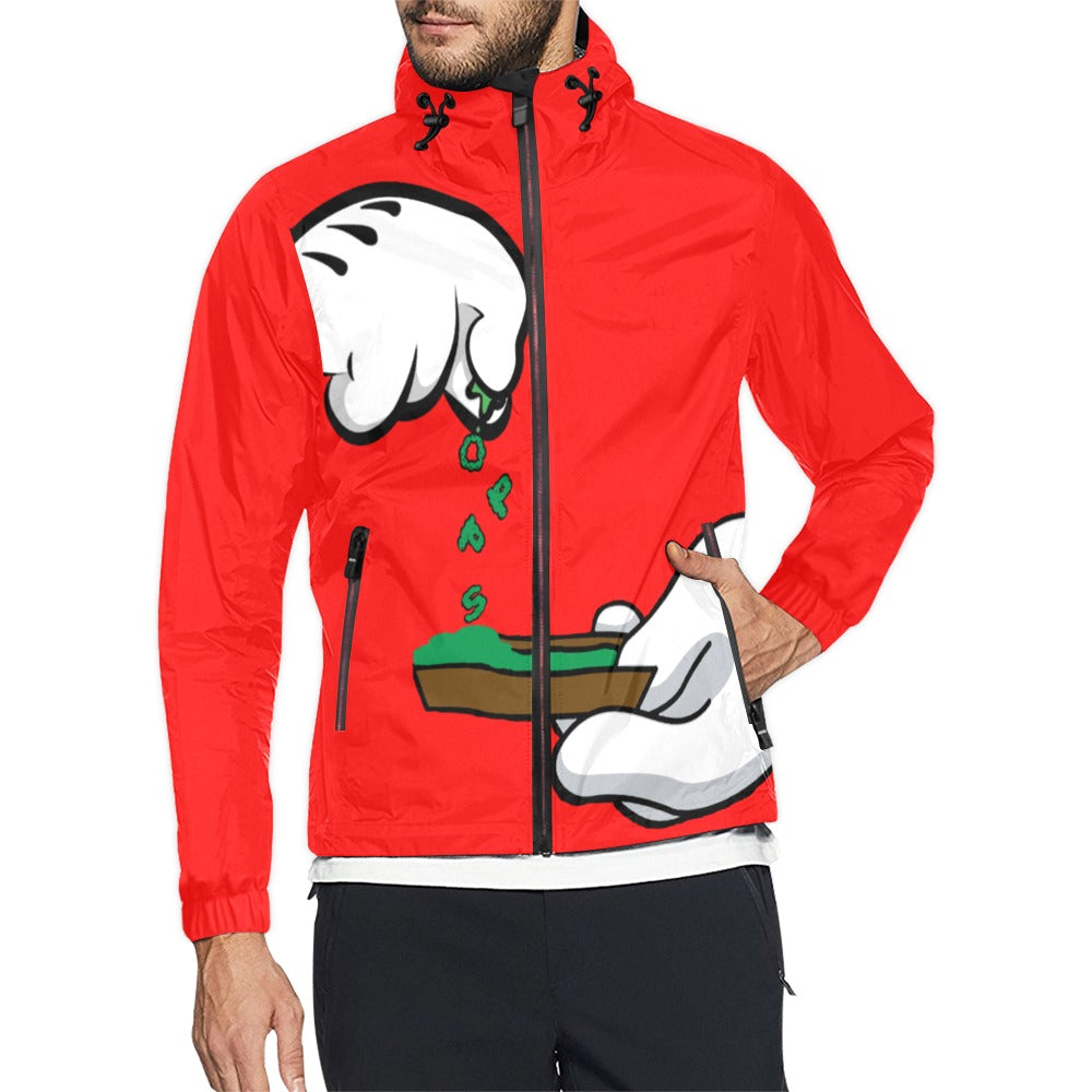 BURN THE OPPS Unisex Windbreaker