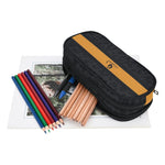 JAGUAR SKIN LCC Pencil Pouch/Large
