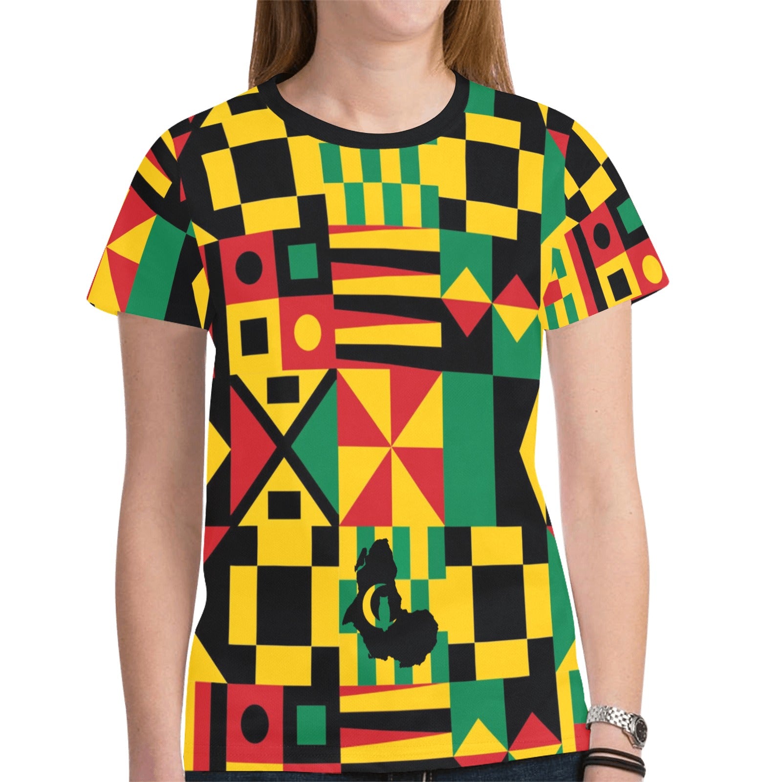 KENTE BUTAN T-shirt for Women