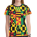 KENTE BUTAN T-shirt for Women
