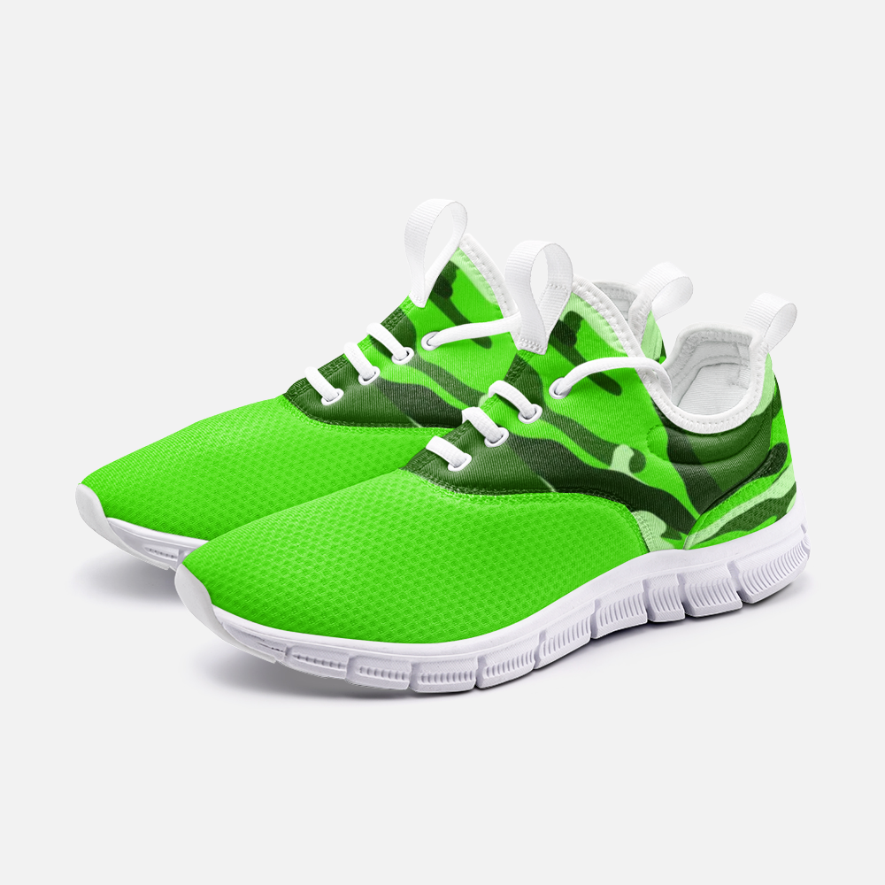 CAMOUFLAGE GREENFLUO Unisex City Runner