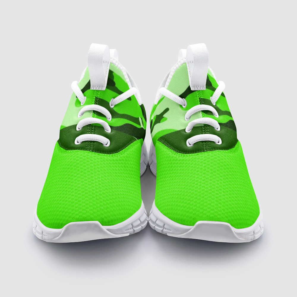 CAMOUFLAGE GREENFLUO Unisex City Runner