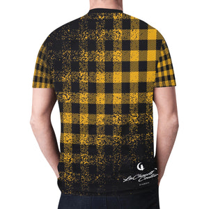 DUSTY PLAID All Over Print T-Shirt
