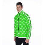 EXCELLENCE GREEN Stand Collar Jacket