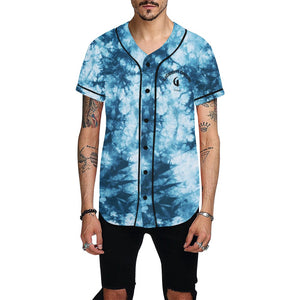 TIE DYE Baseball Jersey for Men