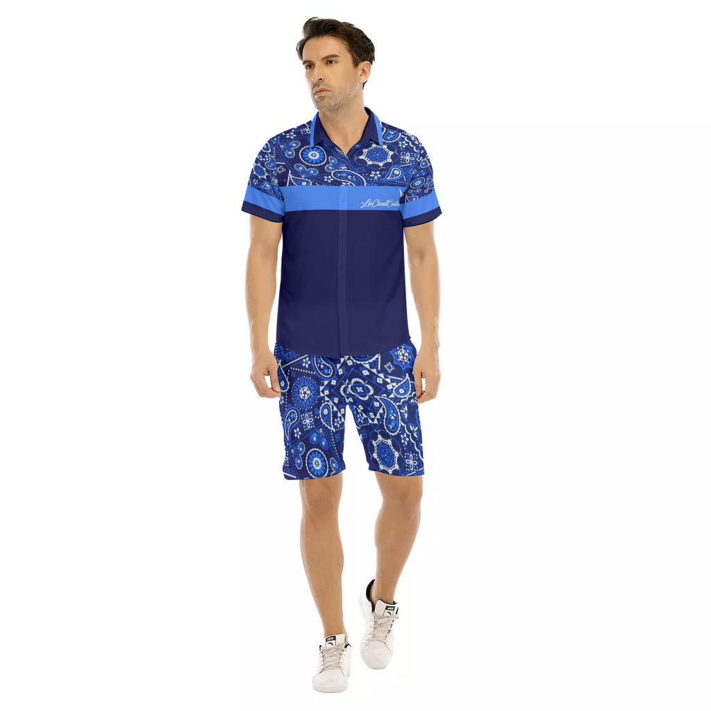 BANDANA VIRAL Cs'UP Men's Short Sleeve Shirt Sets
