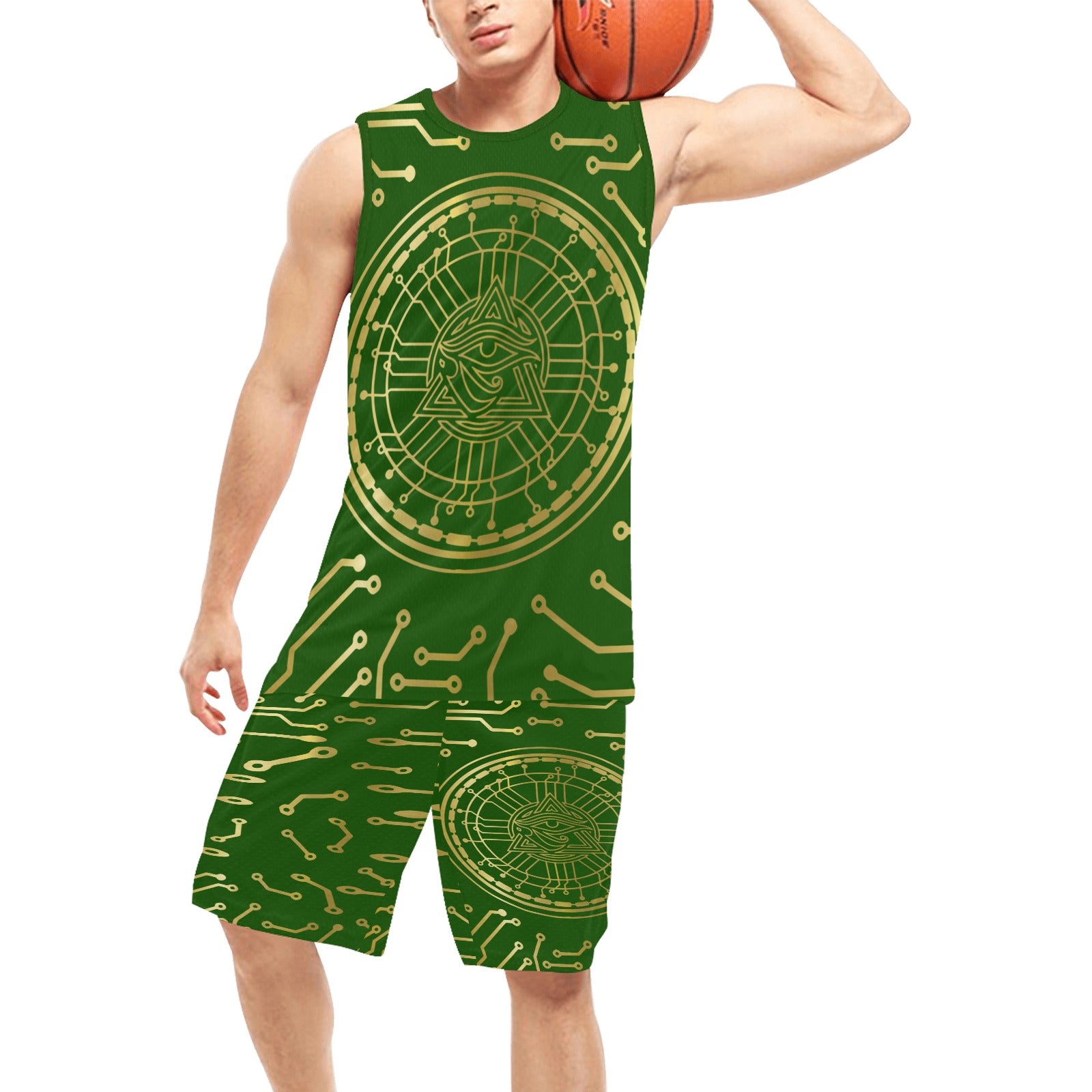 CRYPTO KMT Basketball Uniform with Pocket