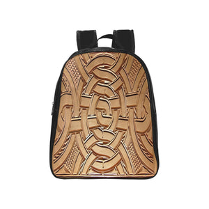 TEMBE ART WOOD School Backpack (Medium)