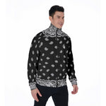 BANDANA FULLY BLC Men's Stand Collar Jacket