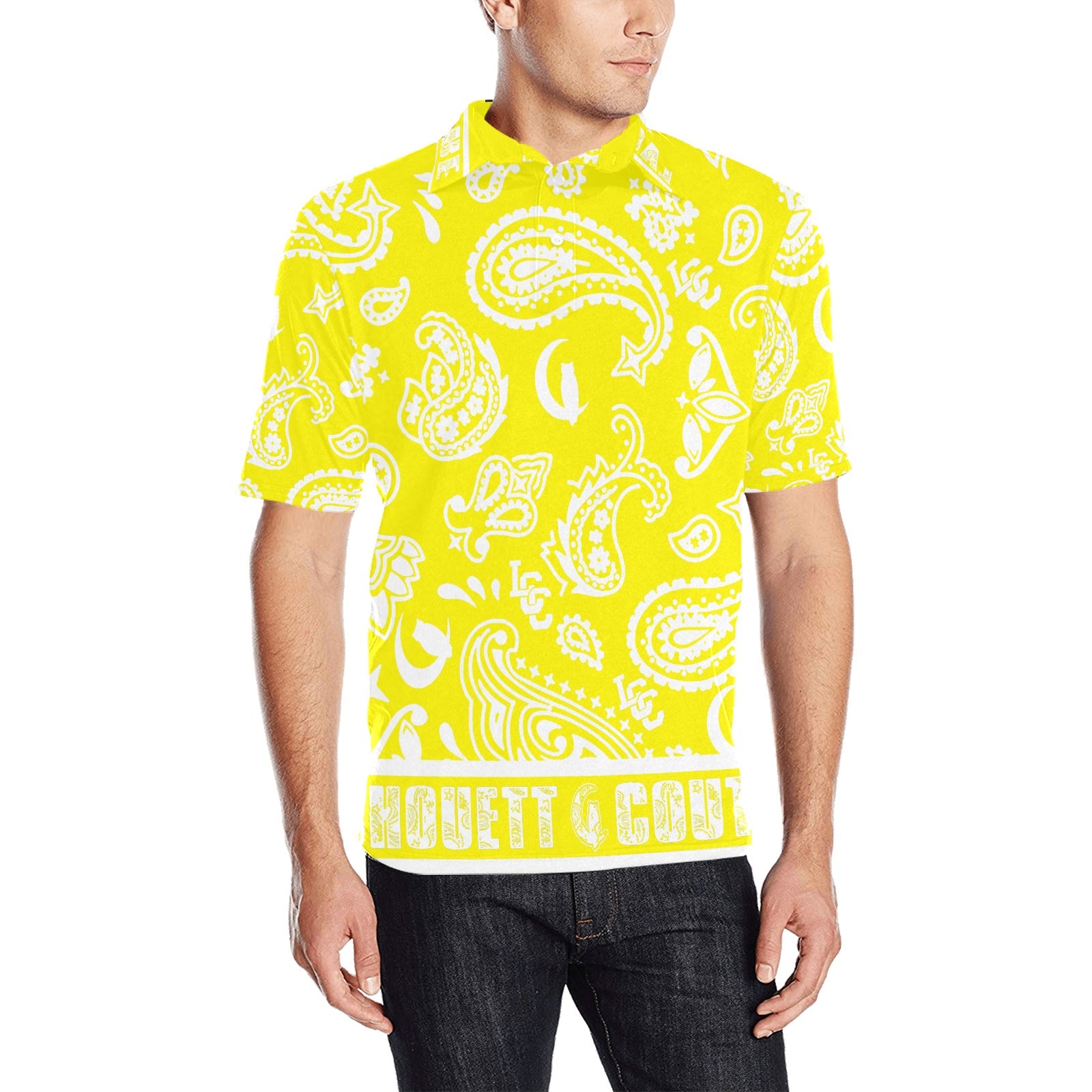 BANDANA PAISLEY All Over Print Polo Shirt