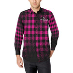 DUSTY PLAID All Over print Dress Shirt