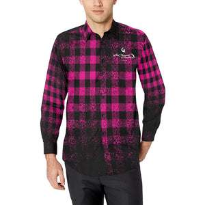 DUSTY PLAID All Over print Dress Shirt