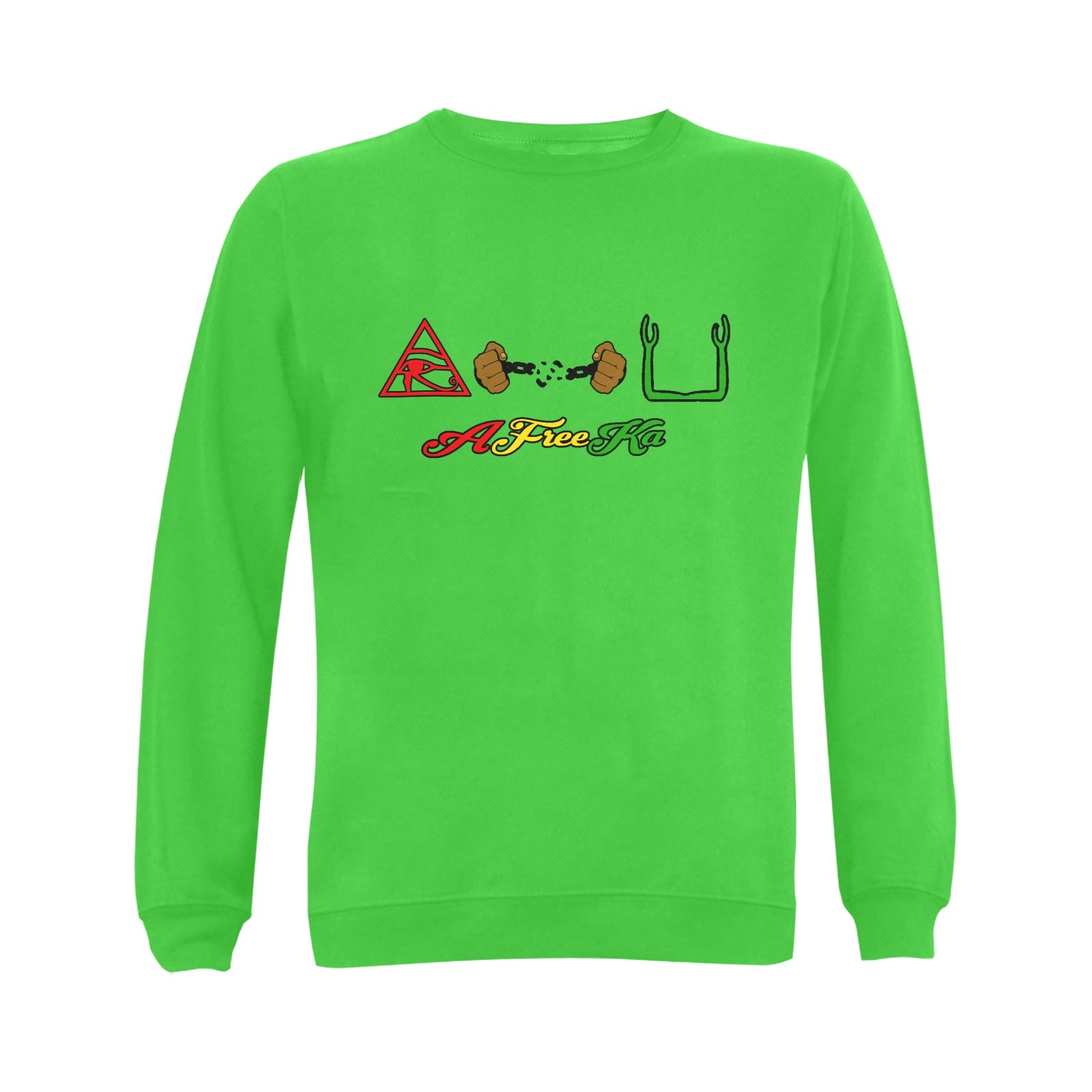 AFREEKA AFREEKA Unisex Cotton Crewneck SweatshirtUnisex Cotton Crewneck Sweatshirt