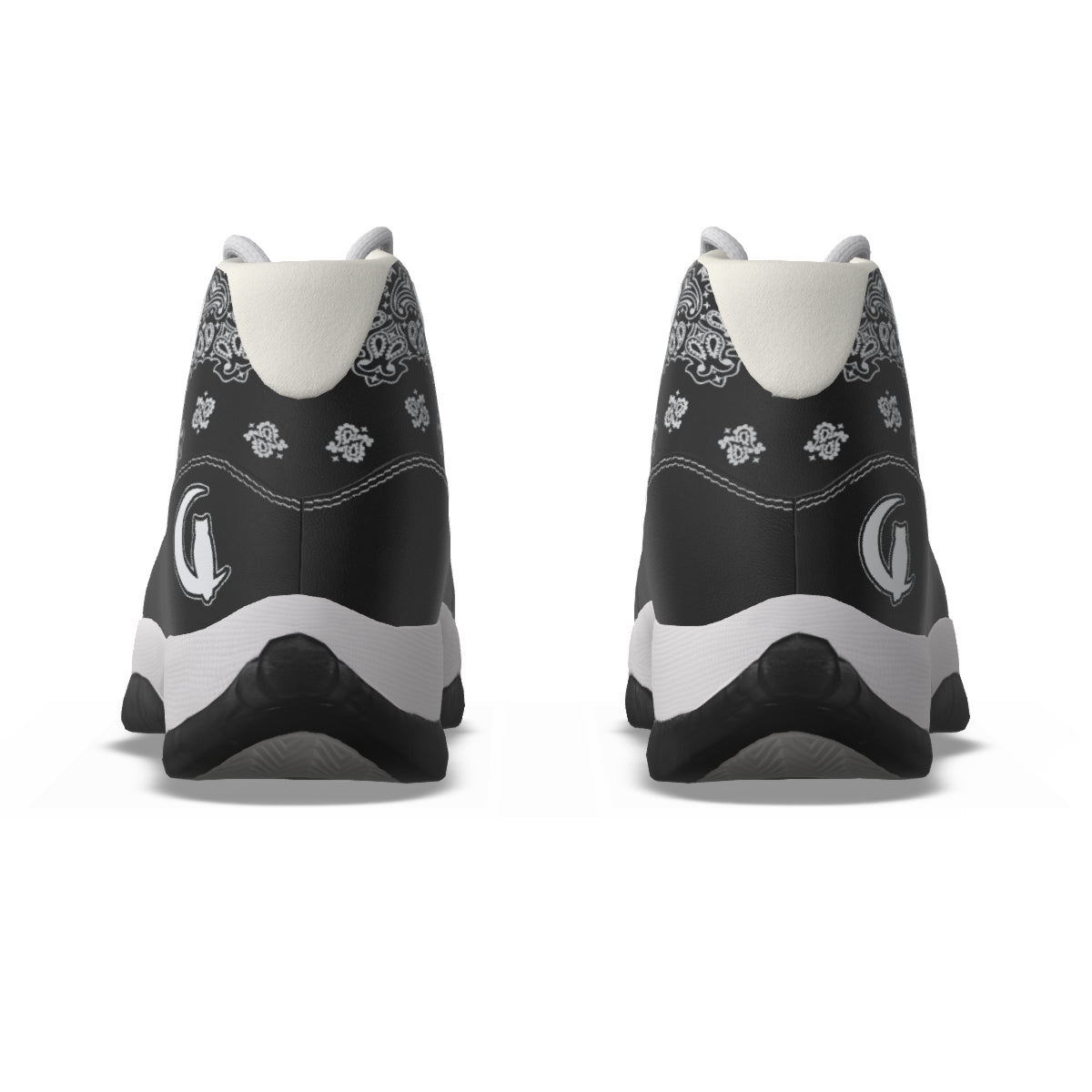 BANDANA BLCC Men's High Top Basketball Shoes