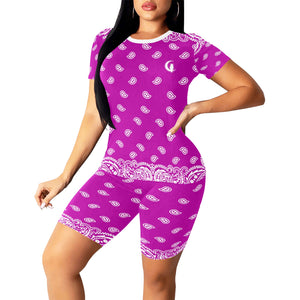 BANDANA FULLY Women's Short Yoga Set