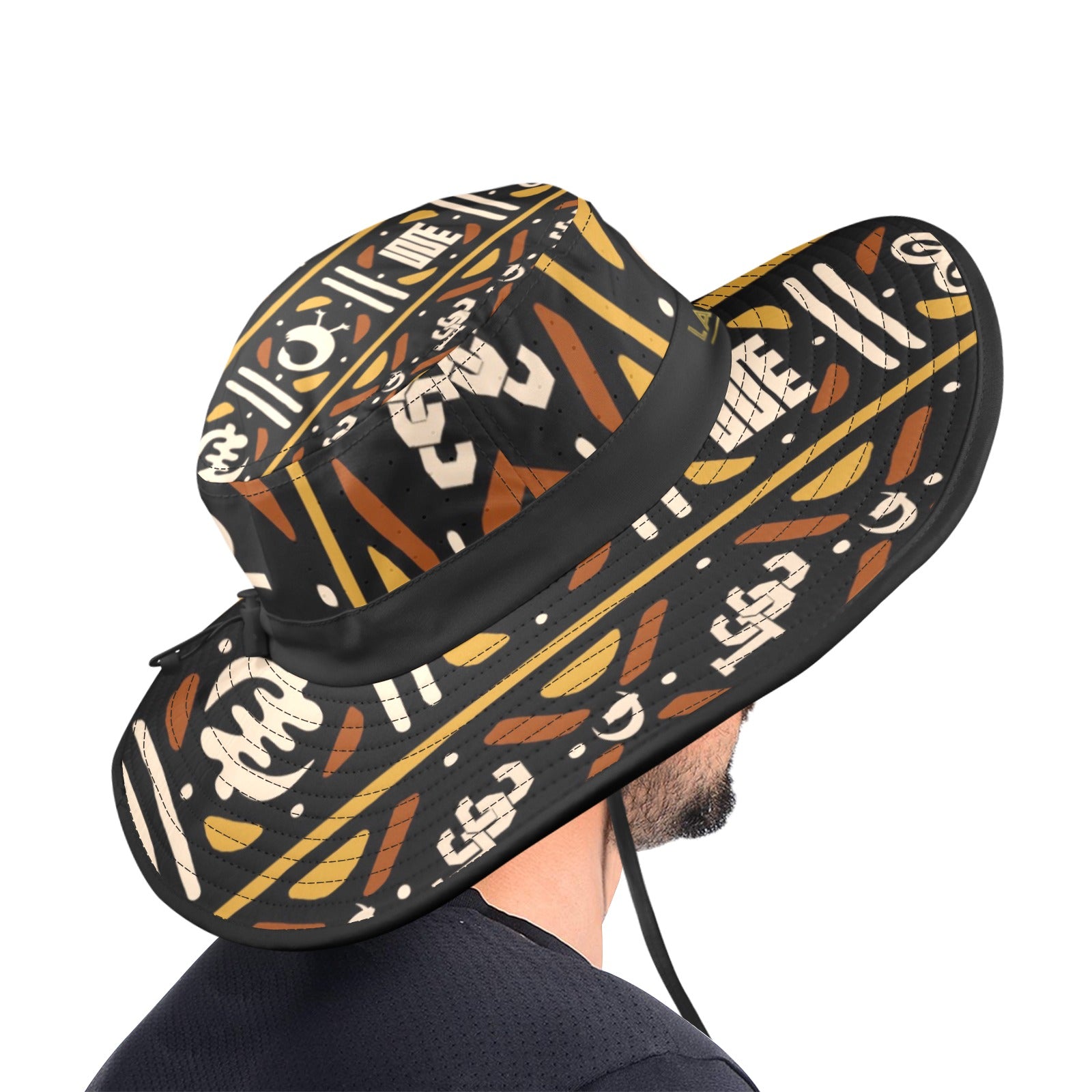 BOGOLAN KMT Wide Brim Bucket Hat