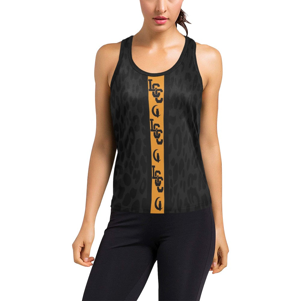 JAGUAR SKIN LCC Women's Racerback Tank Top