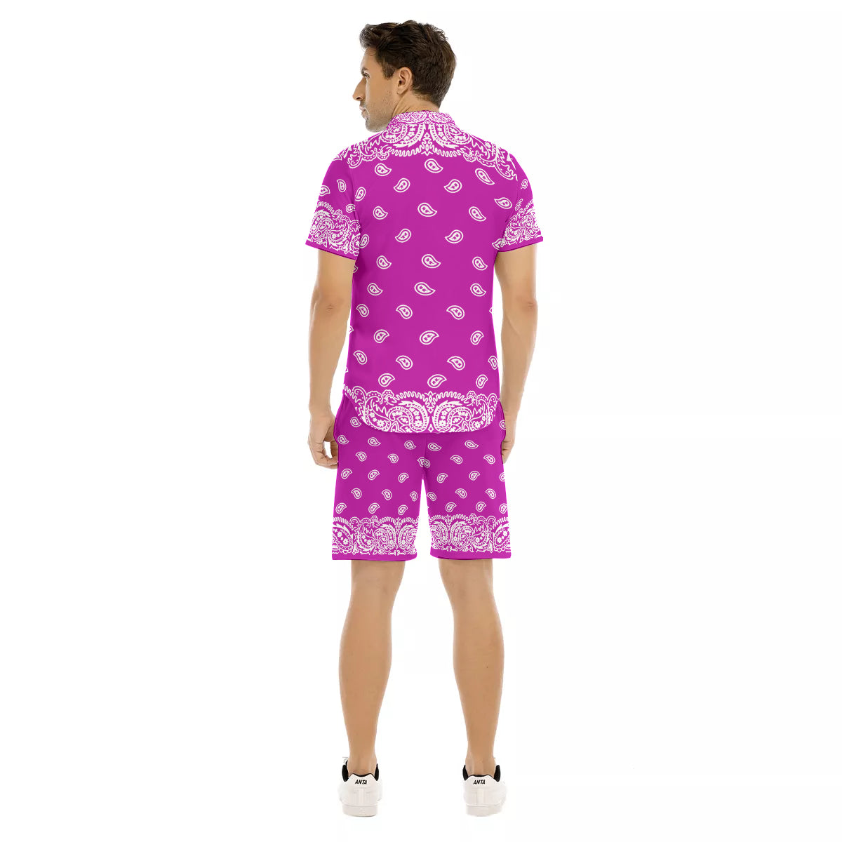 BANDANA FULLY GRAPES Men's Short Sleeve Shirt Sets