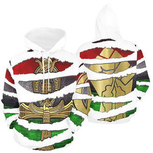 RBG ANKH F RIPPED All Over Print Hoodie