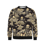 SATTA MASSAGANA Men's Rib Cuff Crew Neck Sweatshirt