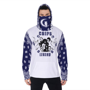 CRIPS LEGEND Heavy Fleece Pullover Hoodie With Mask