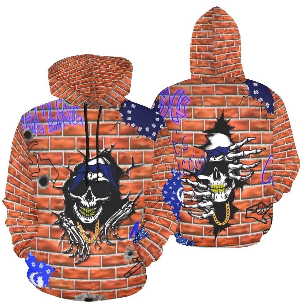 NHC All Over Print Hoodie for Men