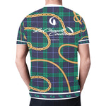 PLAID IN GOLD New All Over Print T-shirt for Men