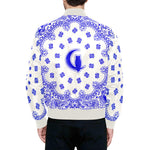 BANDANA Cs'UPWHT All Over Print Quilted Bomber Jacket for Men