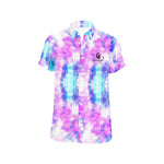 COLORFULL Men's All Over Print Short Sleeve Shirt