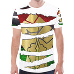 RBG ANKH RIPPED T-shirt for Men