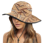 Tembe Art Wide Brim Bucket Hat