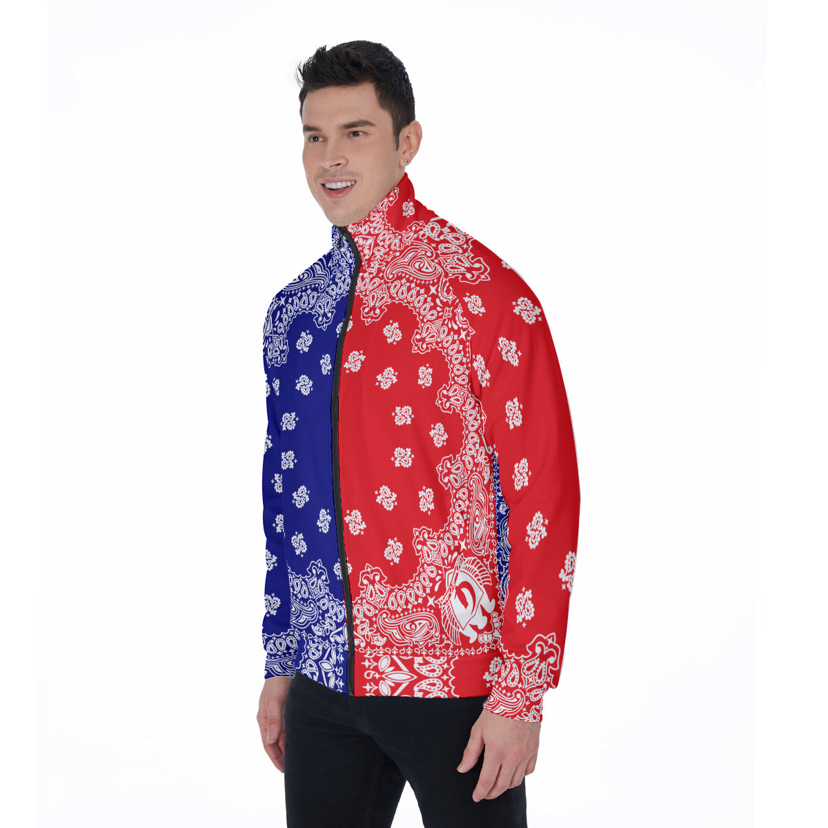 BANDANA UNITY Stand Collar Jacket