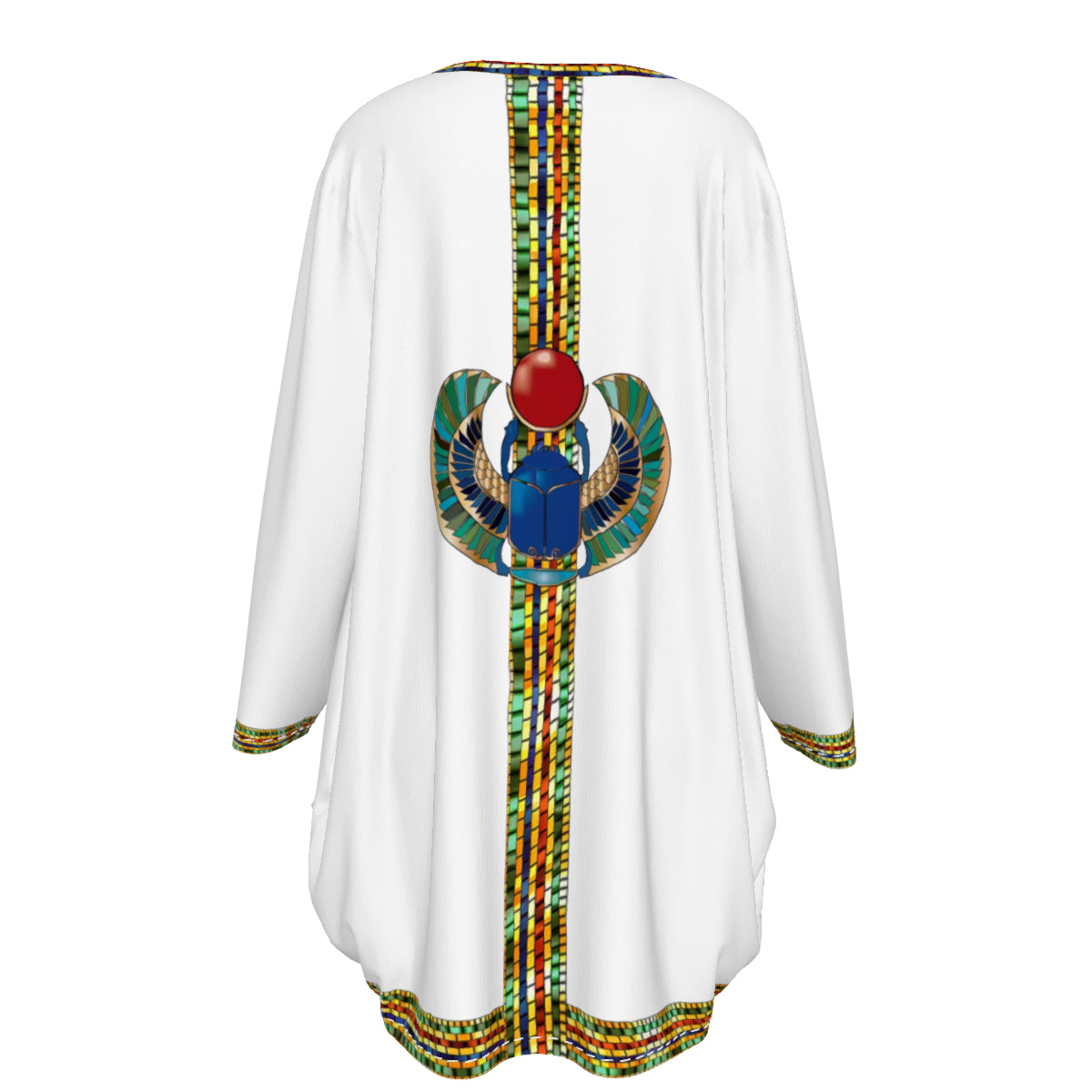 MEDJAY WHT Women's Loose Crew Neck shirt